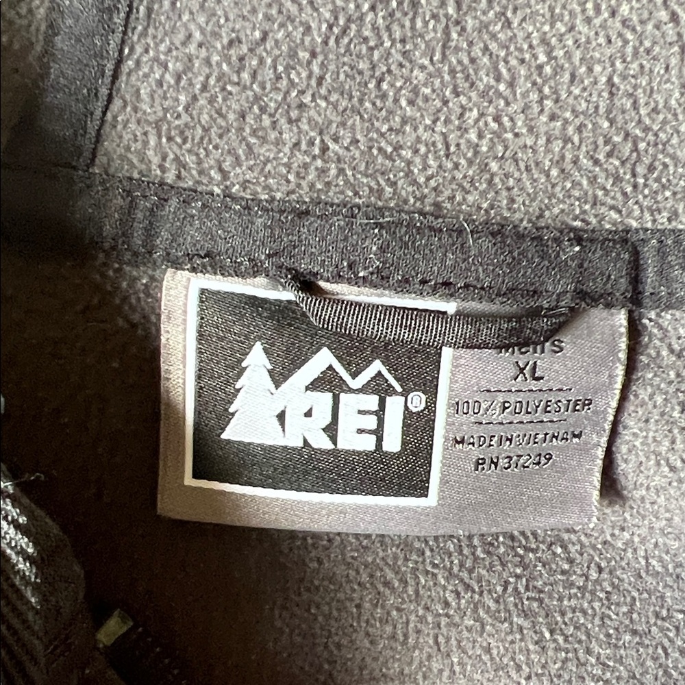 REI Charcoal Hooded Jacket - Picture 2 of 5